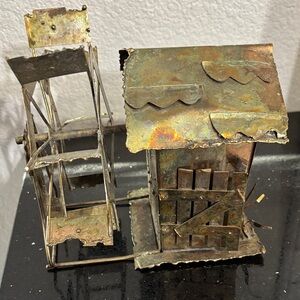 Rustic Metal Art Sculpture
